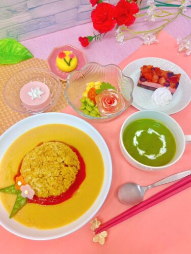 母の日給食