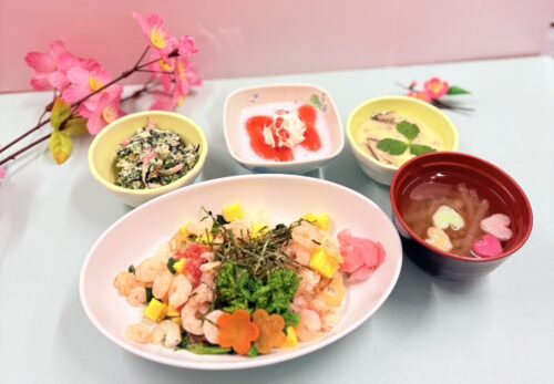 ひなまつりメニュー🎎